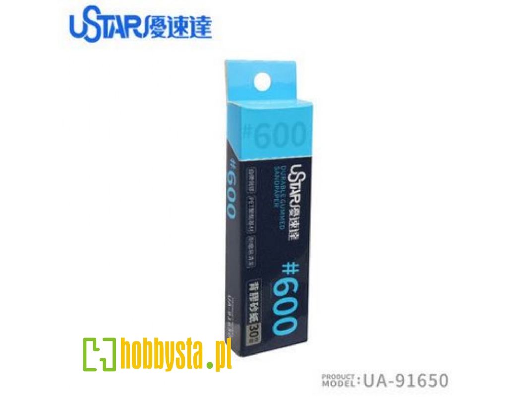 Pre-cut Adhesive Sandpaper 600# - zdjęcie 1 Pre-cut Adhesive Sandpaper 600# - zdjęcie 1