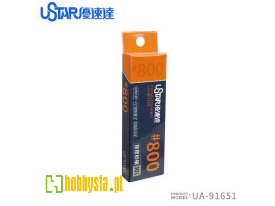 Pre-cut Adhesive Sandpaper 800# - zdjęcie 1 Pre-cut Adhesive Sandpaper 800# - zdjęcie 1