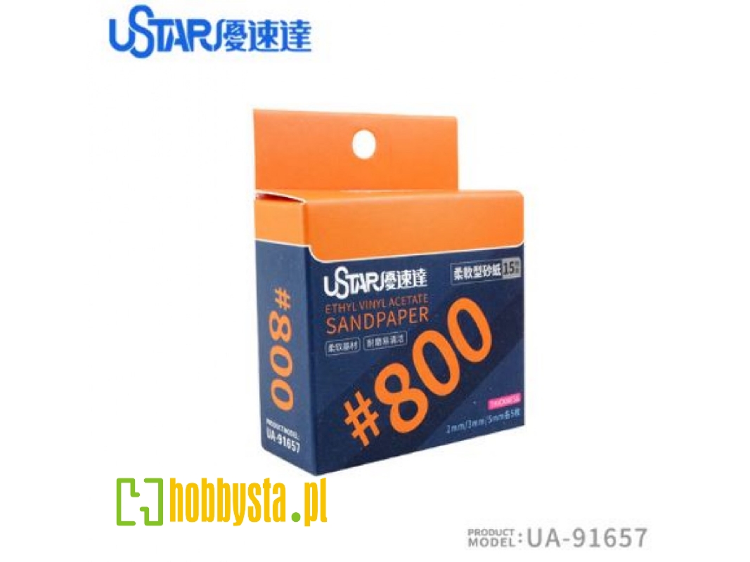 Soft Sandpaper 800# Sponge - zdjęcie 1 Soft Sandpaper 800# Sponge - zdjęcie 1