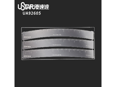 U-star Ua-92604 Proportional Hole Spacing Flexible Ruler - zdjęcie 4