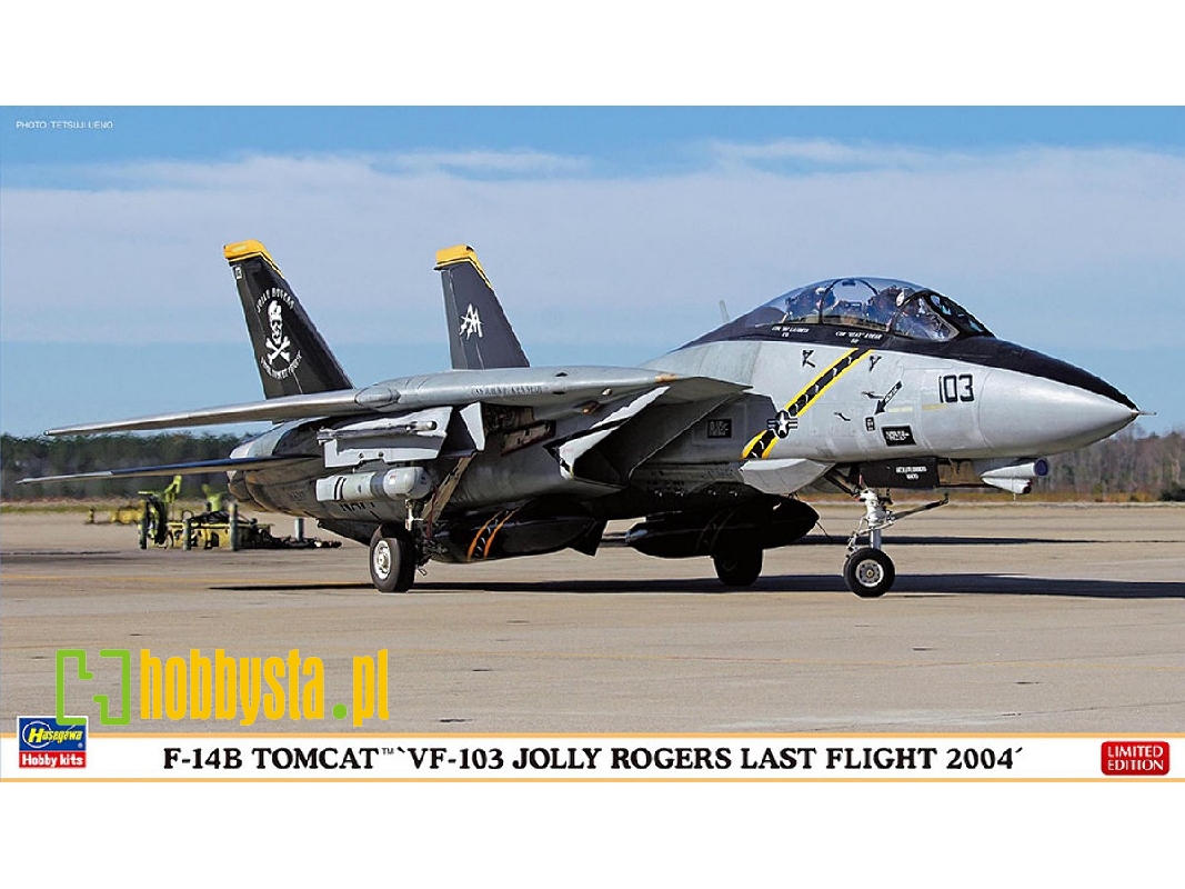 F-14b Tomcat 'vf-103 Jolly Rogers Last Flight 2004' - zdjęcie 1 F-14b Tomcat 'vf-103 Jolly Rogers Last Flight 2004' - zdjęcie 1
