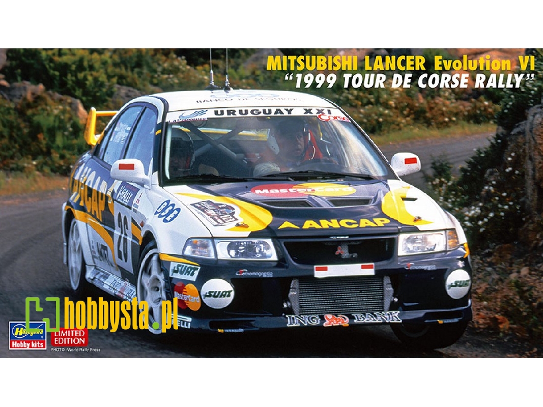 Mitsubishi Lancer Evolution Vi '1999 Tour De Corse Rally' - zdjęcie 1 Mitsubishi Lancer Evolution Vi '1999 Tour De Corse Rally' - zdjęcie 1
