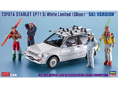 Toyota Starlet Ep71 Si White Limited (3 Door) 'ski Version' - zdjęcie 1