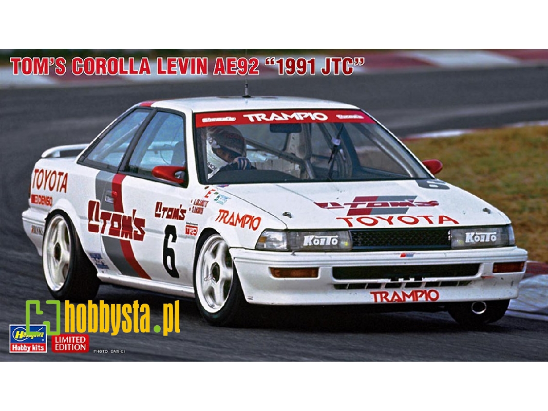 Tom's Corolla Levin Ae92 '1991 Jtc' - zdjęcie 1 Tom's Corolla Levin Ae92 '1991 Jtc' - zdjęcie 1