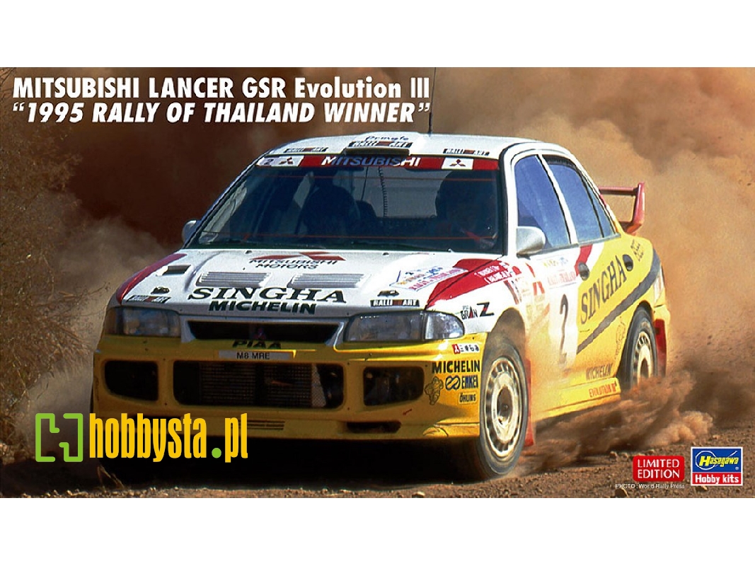 Mitsubishi Lancer Gsr Evolution Iii '1995 Rally Of Thailand Winner' - zdjęcie 1 Mitsubishi Lancer Gsr Evolution Iii '1995 Rally Of Thailand Winner' - zdjęcie 1