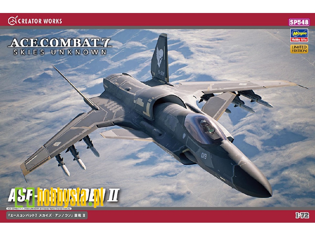 Asf-x Shinden Ii - Ace Combat 7 Skies Unknown - zdjęcie 1