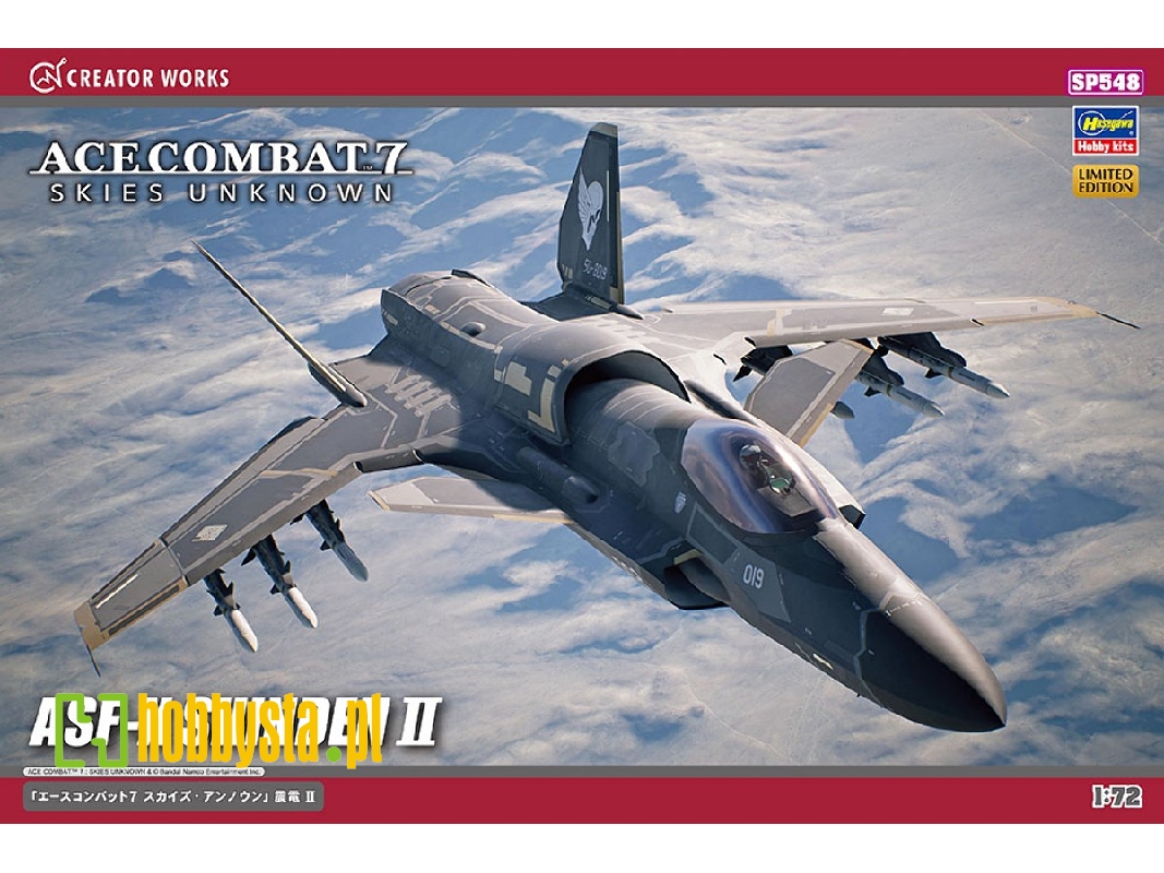 Asf-x Shinden Ii - Ace Combat 7 Skies Unknown - zdjęcie 1 Asf-x Shinden Ii - Ace Combat 7 Skies Unknown - zdjęcie 1