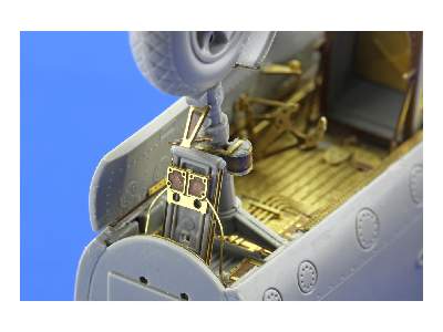  P-61A undercarriage 1/48 - Great Wall Hobby - blaszki - zdjęcie 11