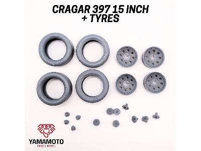 Cragar 397 15 + Tyres Prokit! - zdjęcie 2