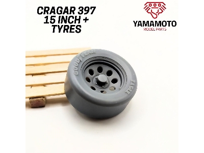 Cragar 397 15 + Tyres Prokit! - zdjęcie 4