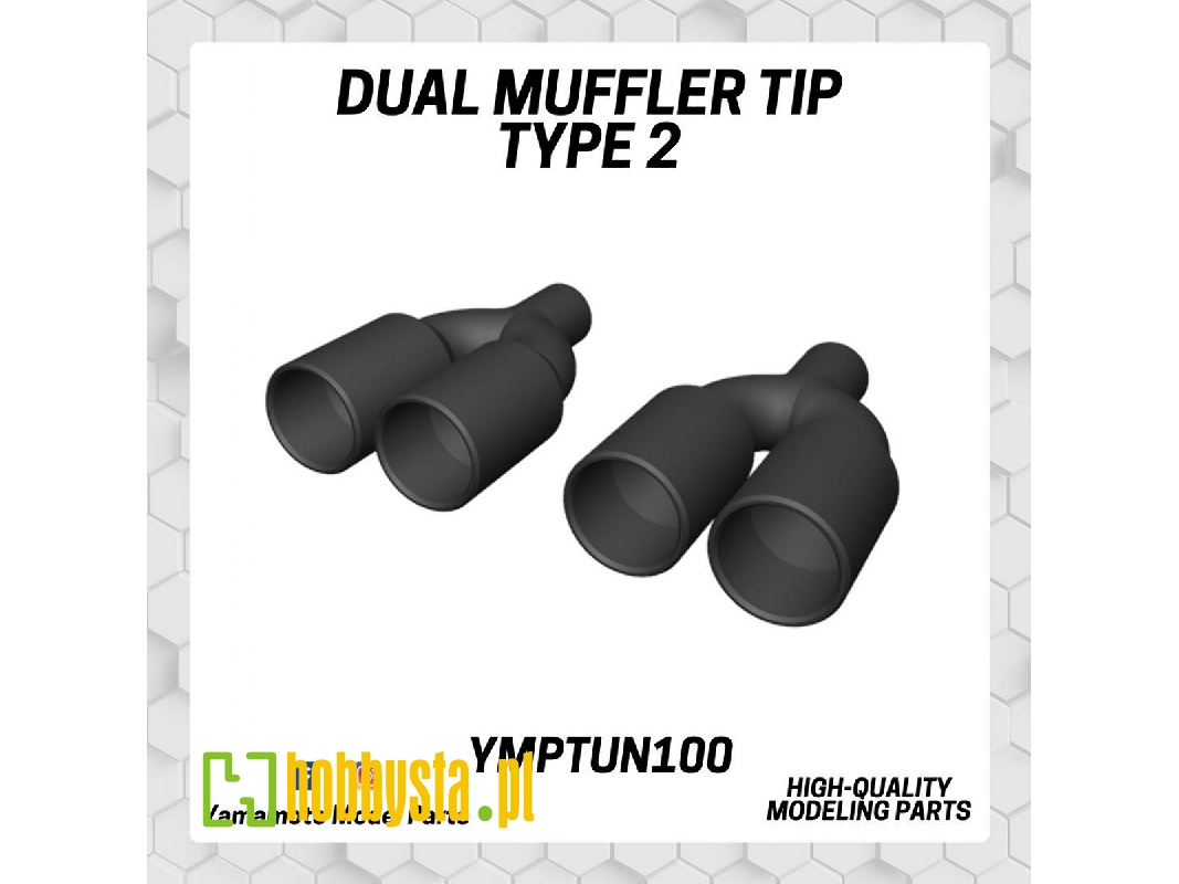 Dual Muffler Tip Type 2 - zdjęcie 1
