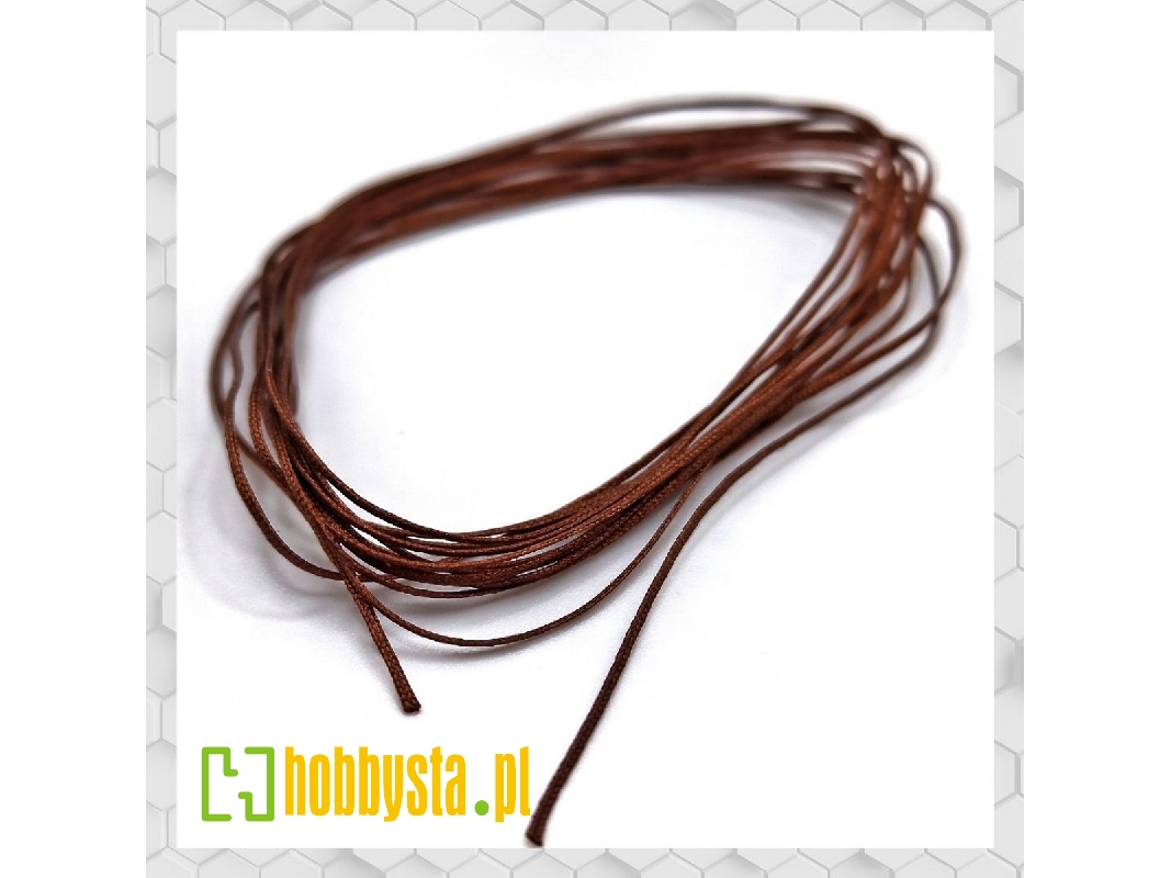 Braided Hose Line Brown 0,4mm - zdjęcie 1