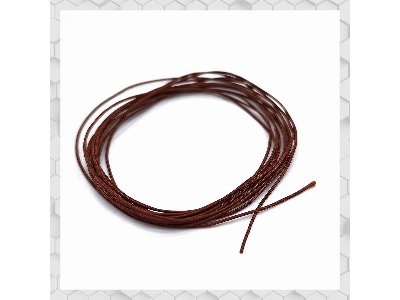 Braided Hose Line Brown 0,6mm - zdjęcie 1