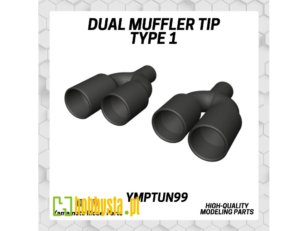 Dual Muffler Tip Type 1 - zdjęcie 1 Dual Muffler Tip Type 1 - zdjęcie 1