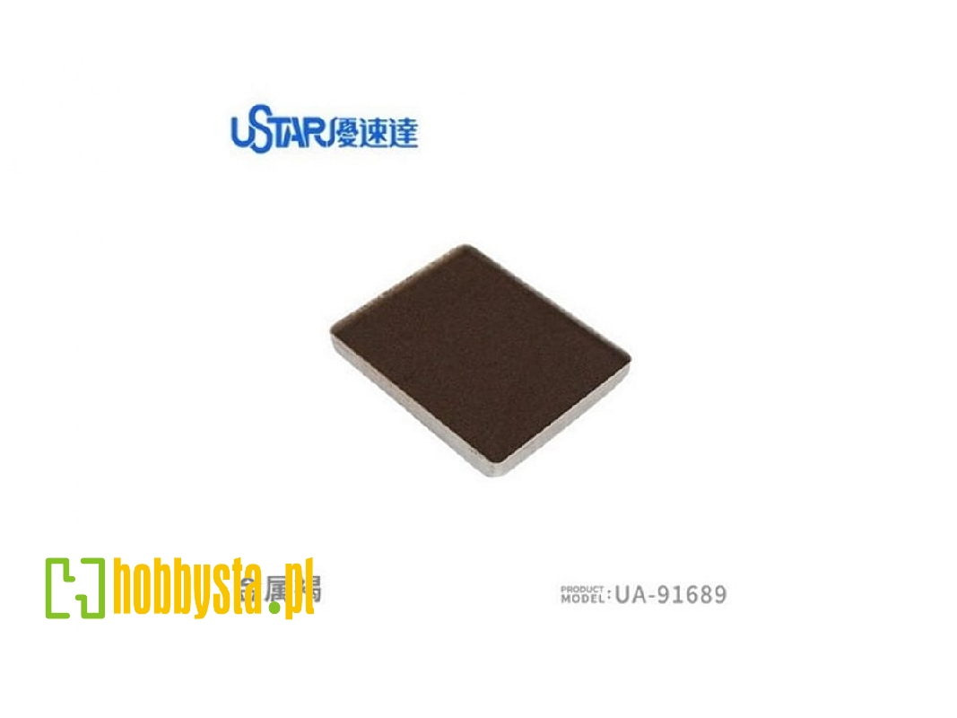 Aging Enamel Powder Metallic Dark Brown - zdjęcie 1