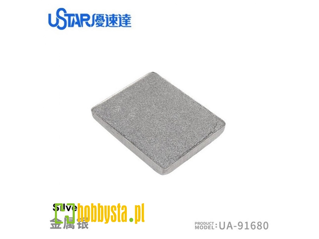 Aging Enamel Powder Metallic Silver - zdjęcie 1 Aging Enamel Powder Metallic Silver - zdjęcie 1