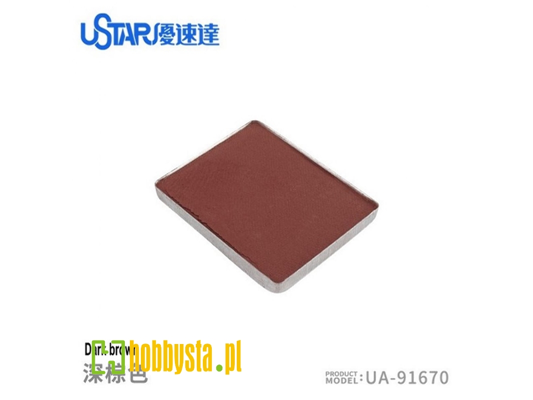 Aging Enamel Powder Deep Brown - zdjęcie 1