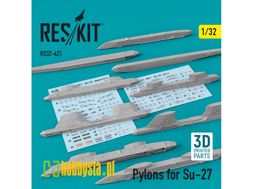 Pylons For Su-27 - zdjęcie 1 Pylons For Su-27 - zdjęcie 1