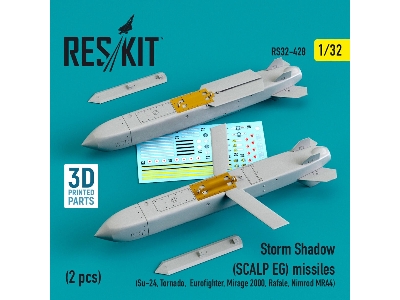 Storm Shadow (Scalp Eg) Missiles (2 Pcs) (Su-24, Tornado, Eurofighter, Mirage 2000, Rafale, Nimrod Mra4) - zdjęcie 1