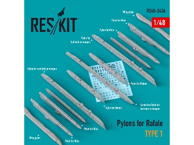 Pylons For Rafale Type 1 - zdjęcie 1