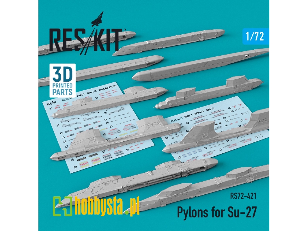 Pylons For Su-27 - zdjęcie 1 Pylons For Su-27 - zdjęcie 1