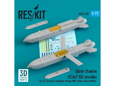 Storm Shadow (Scalp Eg) Missiles (2 Pcs) (Su-24, Tornado, Eurofighter, Mirage 2000, Rafale, Nimrod Mra4) - zdjęcie 1