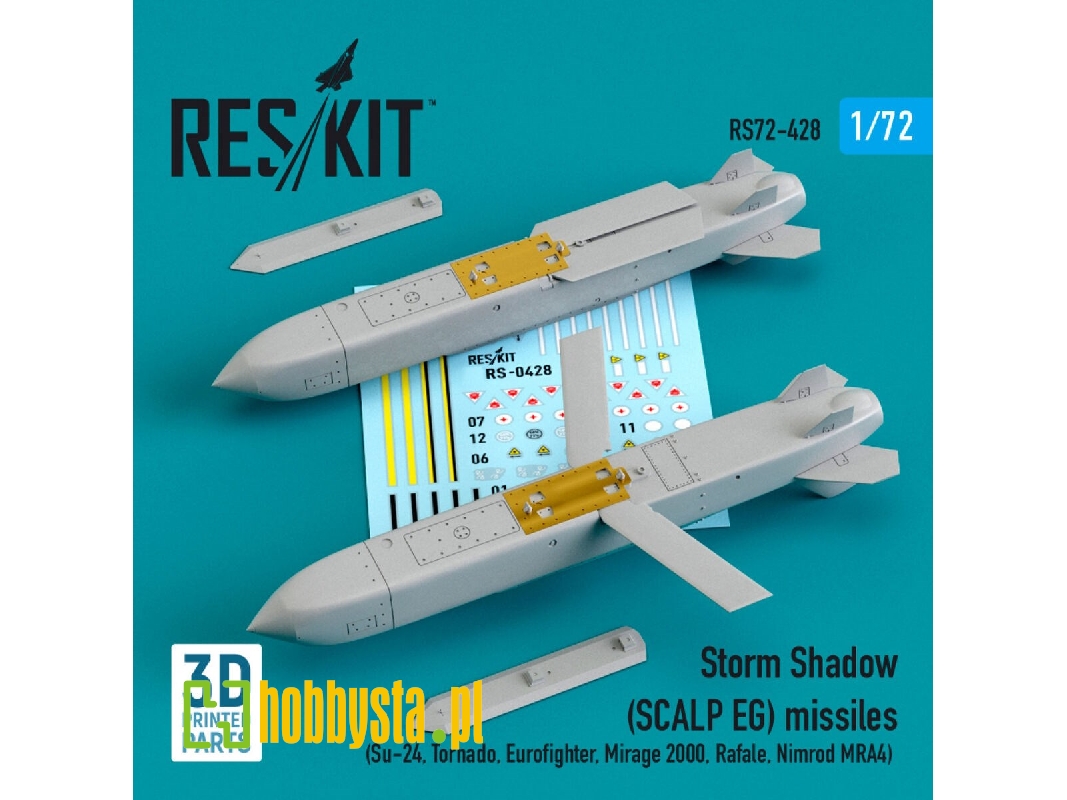 Storm Shadow (Scalp Eg) Missiles (2 Pcs) (Su-24, Tornado, Eurofighter, Mirage 2000, Rafale, Nimrod Mra4) - zdjęcie 1 Storm Shadow (Scalp Eg) Missiles (2 Pcs) (Su-24, Tornado, Eurofighter, Mirage 2000, Rafale, Nimrod Mra4) - zdjęcie 1