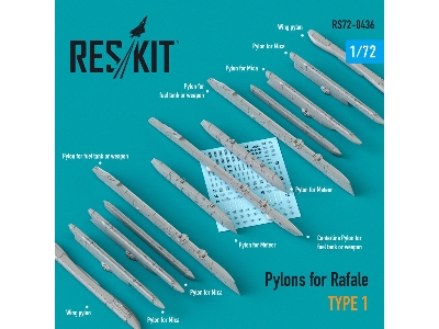 Pylons For Rafale Type 1 - zdjęcie 1