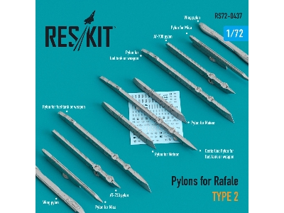 Pylons For Rafale Type 2 - zdjęcie 1