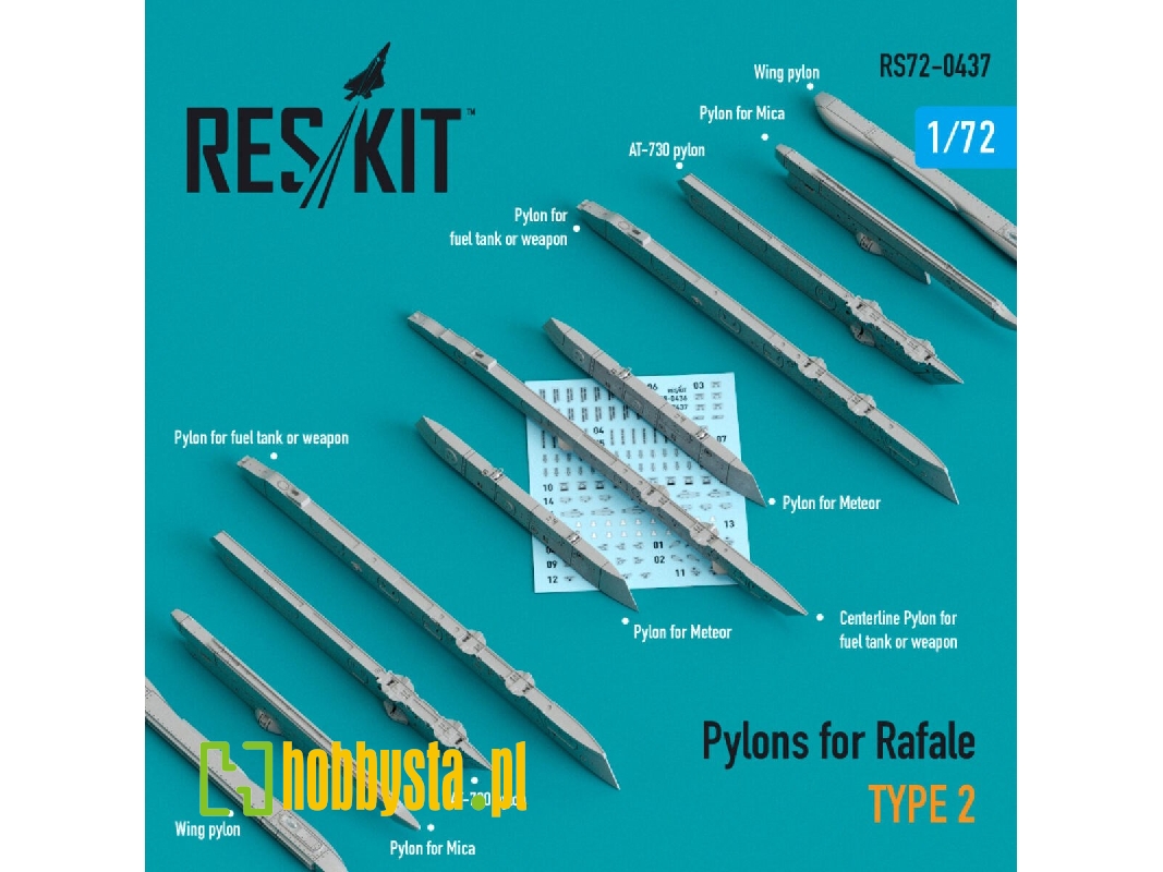 Pylons For Rafale Type 2 - zdjęcie 1