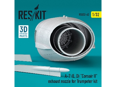 A-7 (E, D) Corsair Ii Exhaust Nozzle For Trumpeter Kit - zdjęcie 1