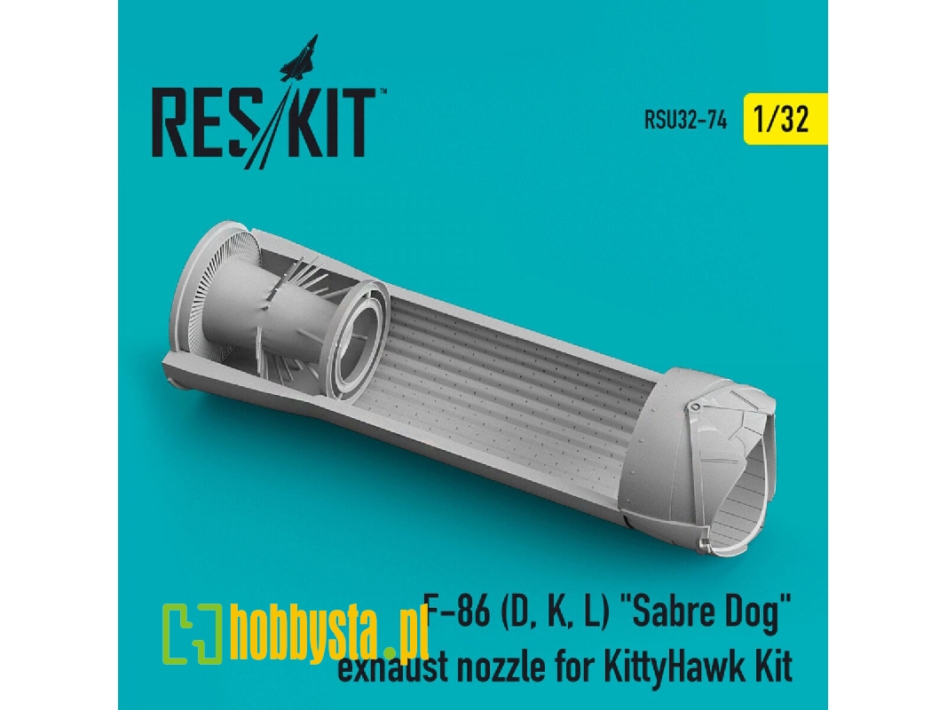 F-86 (D, K, L) Sabre Dog Exhaust Nozzle For Kittyhawk Kit - zdjęcie 1 F-86 (D, K, L) Sabre Dog Exhaust Nozzle For Kittyhawk Kit - zdjęcie 1
