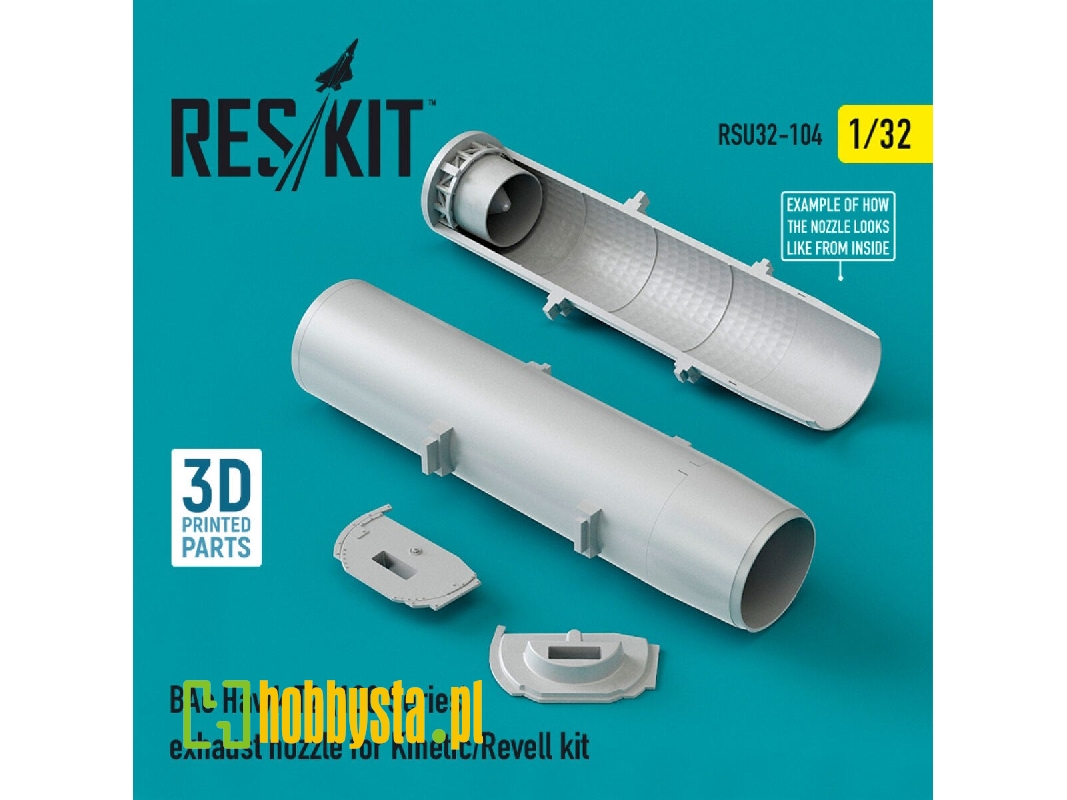 Bae Hawk T2 (100 Series) Exhaust Nozzle For Kinetic/Revell Kit - zdjęcie 1 Bae Hawk T2 (100 Series) Exhaust Nozzle For Kinetic/Revell Kit - zdjęcie 1