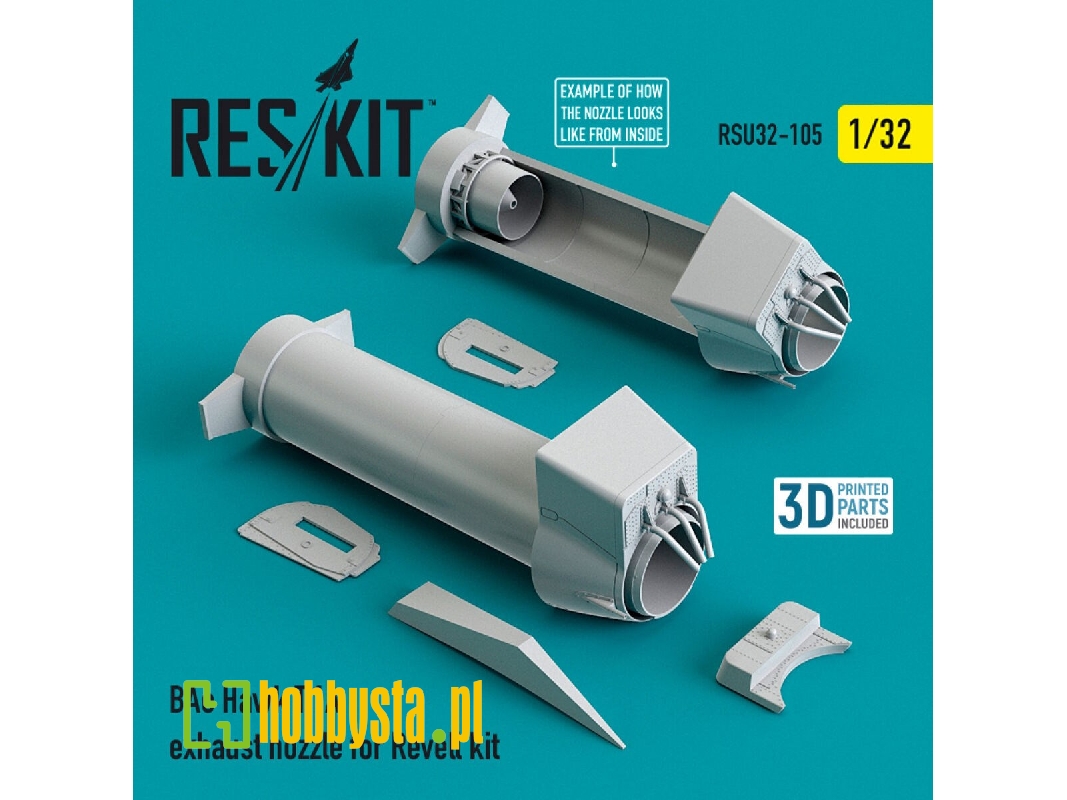Bae Hawk T.1a Exhaust Nozzle For Revell Kit - zdjęcie 1 Bae Hawk T.1a Exhaust Nozzle For Revell Kit - zdjęcie 1
