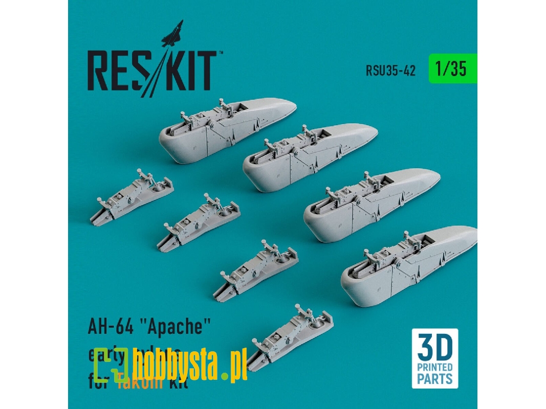 Ah-64 Apache Early Pylons For Takom Kit - zdjęcie 1