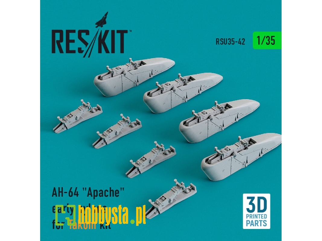 Ah-64 Apache Early Pylons For Takom Kit - zdjęcie 1 Ah-64 Apache Early Pylons For Takom Kit - zdjęcie 1