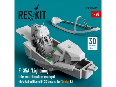 F-35a Lightning Ii Cockpit (Detailed Edition With 3d Decals) For Tamiya Kit - zdjęcie 1