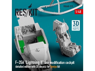 F-35a Lightning Ii Cockpit (Detailed Edition With 3d Decals) For Tamiya Kit - zdjęcie 3