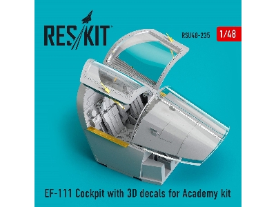 Ef-111 Cockpit With 3d Decals For Academy Kit - zdjęcie 1
