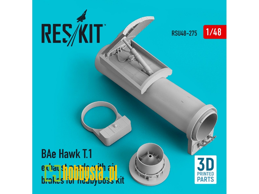 Bae Hawk T.1 Exhaust Nozzle With Air Brakes For Hobbyboss Kit (3d Printing) - zdjęcie 1