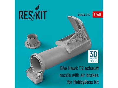 Bae Hawk T.2 Exhaust Nozzle With Air Brakes For Hobbyboss Kit (3d Printing) - zdjęcie 1