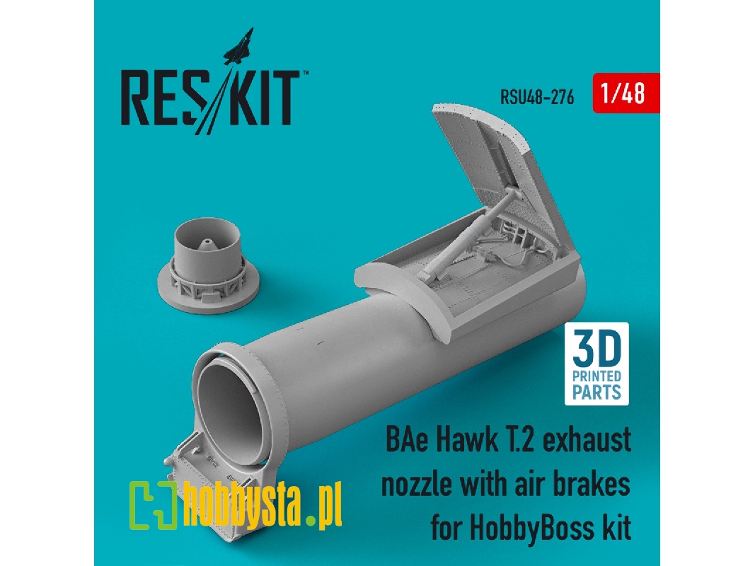 Bae Hawk T.2 Exhaust Nozzle With Air Brakes For Hobbyboss Kit (3d Printing) - zdjęcie 1 Bae Hawk T.2 Exhaust Nozzle With Air Brakes For Hobbyboss Kit (3d Printing) - zdjęcie 1
