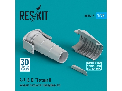 A-7 (E,d) Corsair Ii Exhaust Nozzle For Hobbyboss Kit - zdjęcie 2