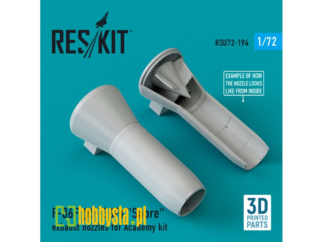 F-86f (Rf-86f) Sabre Exhaust Nozzles For Academy Kit - zdjęcie 1 F-86f (Rf-86f) Sabre Exhaust Nozzles For Academy Kit - zdjęcie 1