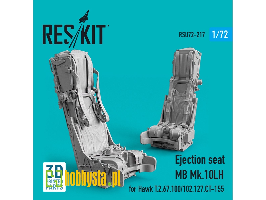 Ejection Seat Mb Mk.10lh For Hawk T.2, 67, 100/102, 127, Ct-155 (3d Printing) - zdjęcie 1 Ejection Seat Mb Mk.10lh For Hawk T.2, 67, 100/102, 127, Ct-155 (3d Printing) - zdjęcie 1