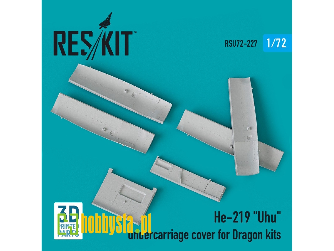 He-219 Uhu Undercarriage Covers For Dragon Kit (3d Printing) - zdjęcie 1 He-219 Uhu Undercarriage Covers For Dragon Kit (3d Printing) - zdjęcie 1