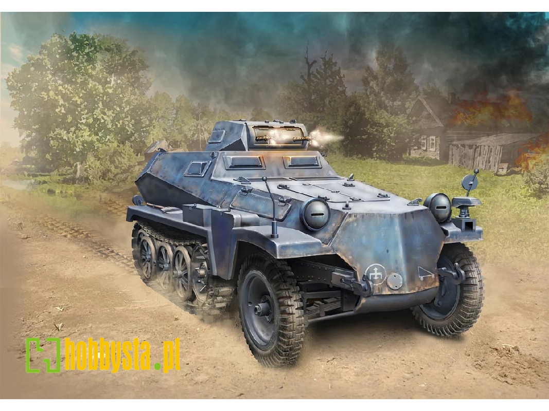 Sd.Kfz.253 w/Panzer I Turret (Smart Kit) - zdjęcie 1 Sd.Kfz.253 w/Panzer I Turret (Smart Kit) - zdjęcie 1