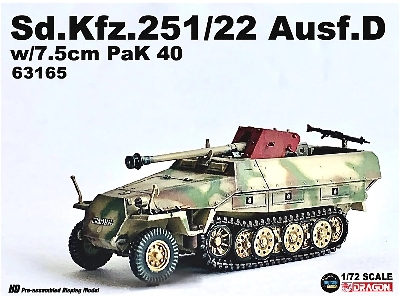 Sd.Kfz.251/22 Ausf.D w/7.5cm PaK 40 - zdjęcie 1