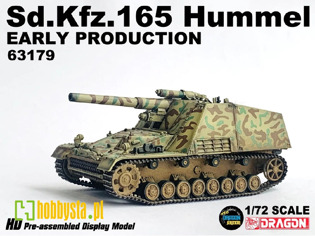 Sd.Kfz.165 Hummel Early Production - zdjęcie 1 Sd.Kfz.165 Hummel Early Production - zdjęcie 1