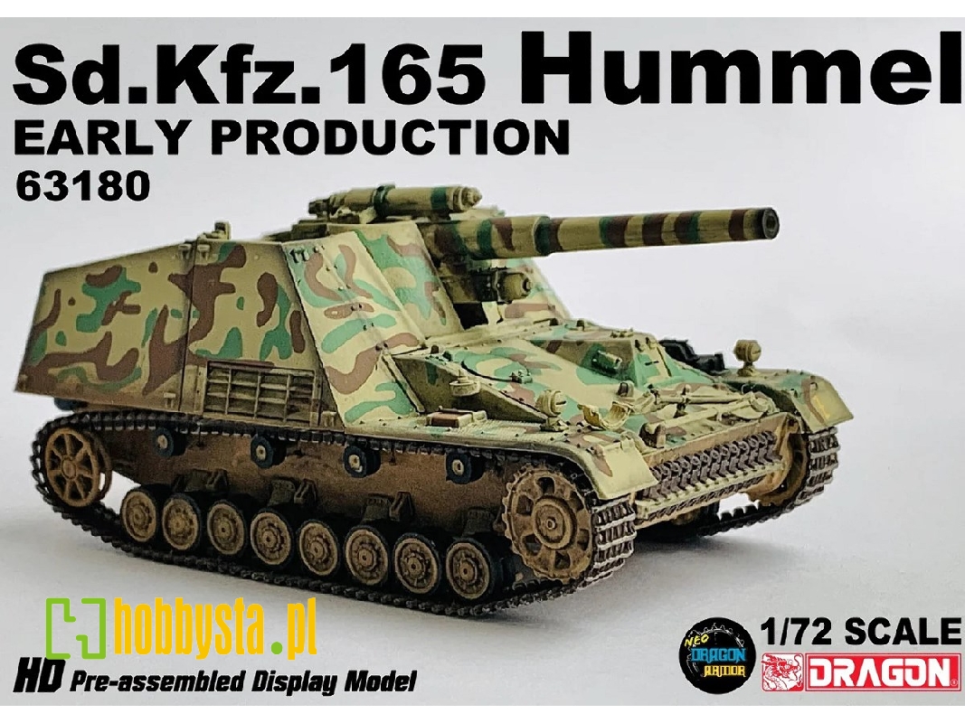 Sd.Kfz.165 Hummel Early Production - zdjęcie 1 Sd.Kfz.165 Hummel Early Production - zdjęcie 1
